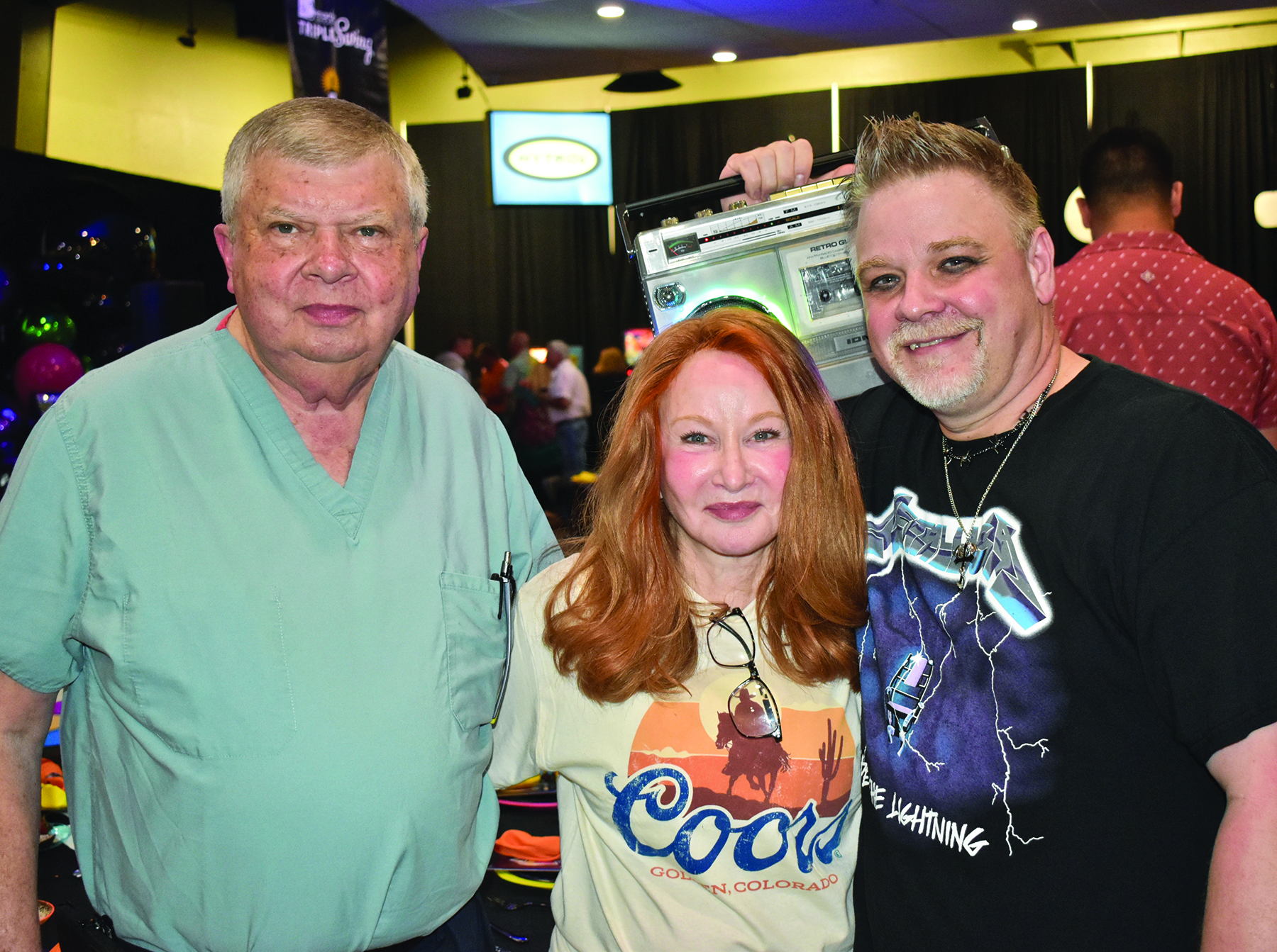 Triple Swing Takes Guests Back to the '80s